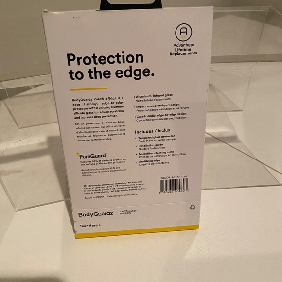 BODYGUARDZ PROTECTIVE SCREEN  COVER FOR I PHONE 11 PRO MAX - Picture 2 of 2